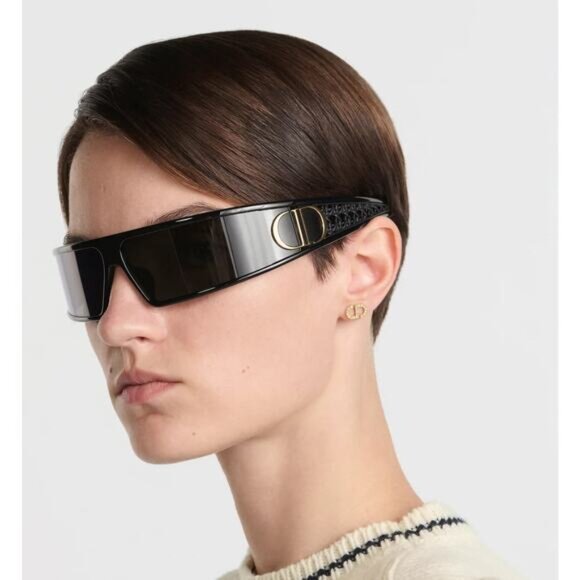 Christian Dior VeryDior M1U Black Mask Sunglasses Headband